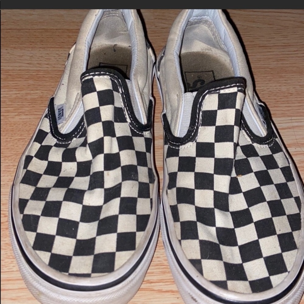 Checkered vans